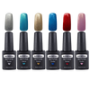 Memeda 6pc Color Gel Nail Art Polish Uv Led Light Manicure Set