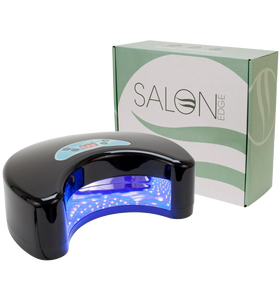 Salon Edge Digital Led Nail Lamp 12 Watt Black
