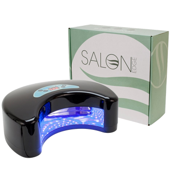 Salon Edge Digital Led Nail Lamp 12 Watt Black